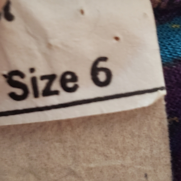 Kwai Vintage 2pc Y2k purpura floral size 6 - Picture 5 of 8